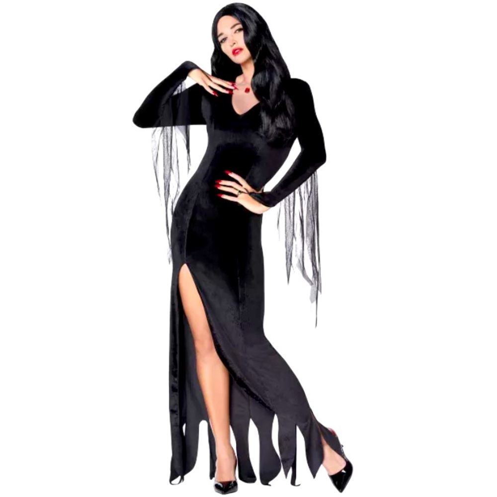 Adult Morticia Addams Costume - The Addams Family, NWOT SIZE LARGE